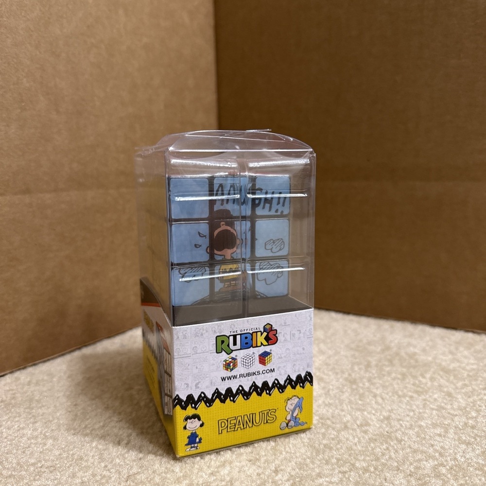 The Official Rubik's Cube PEANUTS Classic Moments Themed 3x3 Cube NEW - Picture 4 of 6